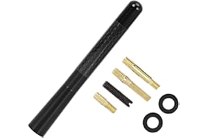 HEADERBS Décoration d'antenne Radio de toit de voiture universelle 4.7 pouces adaptée pour S JCW R55 R56 R57 R60