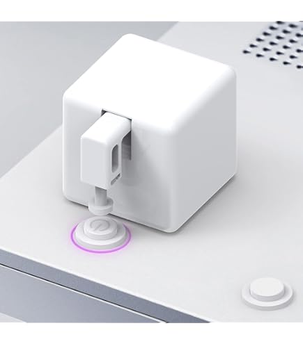 Zigb-ee Fingerbot Con Chip Tuya - Trasforma Gli Interruttori In Smart, Controllo Vocale E Da App, Funziona A Batteria (CR2 Inclusa), WiFi 2.4G