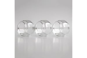 WratryParts Replacement Fat Glass Tube for Vaporesso iTank T RTA Tank (3Pcs Fat)