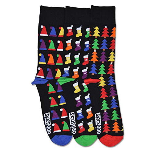Oddsocks Nick Weihnachten Socken für Männer im 3er Set Oddsocks Nick Weihnachten Socken für Männer im 3er Set