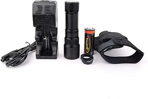 TrustFire DF008 Mini Diving Torch 700 lumens Diving Flashlight Highlight Diving LED Torch Suitable for a Variety of Underwater Sports