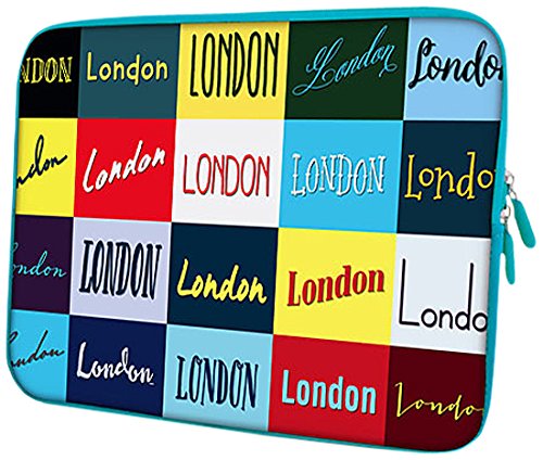 PEDEA Design Schutzh  lle Notebook Tasche bis 13 3 Zoll  33 7cm   London