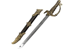 Boland 00659 - Piraten-Schwert mit Scheide, Halloween, Karneval, Themenparty, Mottoparty, Zubehör, Accessoire