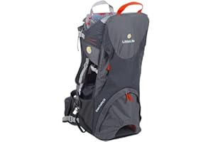 LittleLife Cross Country S4 Child Carrier | Baby Carrier, Grey, One Size