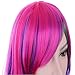 Ambielly 32"/80cm Iridescence Party Cosplay Wig Women's Wig Long Curly Wavy Hair (Iridescence)