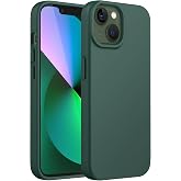 GGM GİYİM & AKSESUAR Apple iPhone 13/14 ile Uyumlu İ&ccedil;i Kadife Dışı Mat Yapıya Sahip Koruma Sağlayan Lansman Silikon Kılıf (Ye