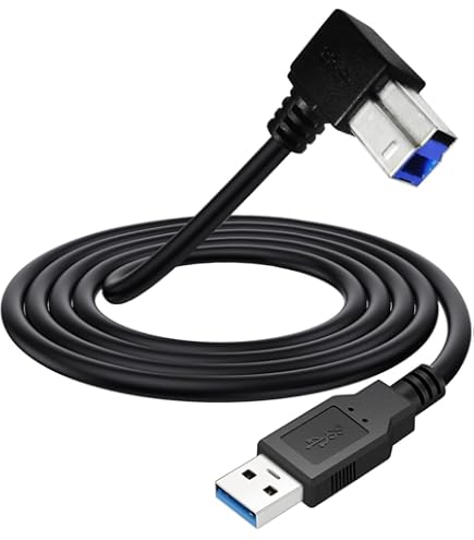 JSADZKJ Cavo USB C a 90 Gradi, Tipo C Maschio a Maschio, Ricarica Dati