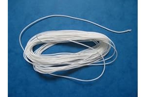 uk-blindparts 1mm QUALITY ROMAN BLIND CORD WHITE (5 METERS)