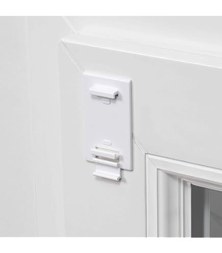 Lot De 24 Supports Adhésifs Courts Sans Percage Pour Store Enrouleur – Fixation Solide Et Invisible 5,3 X 3,1 Cm – Idéal Salon, Chambre, Cuisine