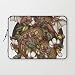 Produktbild Longdong 38,1 cm Botanica Fledermäuse Computer Tasche Slim Schutzhülle Laptop Sleeve Schutzhülle für MacBook Pro/Laptops/Notebook