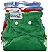 Piriuki Luxe Reusable Pocket Diaper (Green)