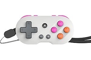 CRKD ATOM - Collectible Keychain Controller for Nintendo Switch, PC, Mac, Mobile and Smart TV (CRKD Grey)