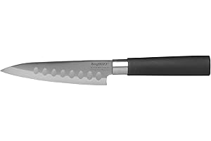 BERGHOFF fornetto multifunzione 1301083 COLTELLO Santoku 12.5 cm, Acciaio Inox