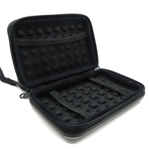 Markstore(TM) 2.5″ Anti-Shock Silver Aluminium Portable Hard Drive Hard Case Protective Storage For Seagate Wireless Plus, WD My Passport Essential for Mac, WD My Passport Ultra Slim, Seagate Backup Plus, Seagate Expansion, Seagate Slim, Toshiba Canvio, Stor.E Plus, WD Elements 2.5″ Portable Hard Drive,LACIE P9220 Porsche Design,Transcend StoreJet HDD Hard Drive - 4