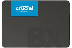 Crucial BX500 Disque SSD 2.5" 240 Go Série ATA III QLC 3D NAND - Disques SSD (240 Go, 2.5", 540 Mo/s, 6 Gbit/s)