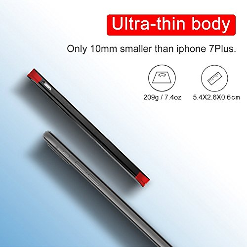 Batterie Externe 16000mAh Power Bank  VNOOKY Chargeur Solaire Portable avec Micro C  ble Int  gr   Port USB et 3 Entr  es  Lightning et Micro et Type 