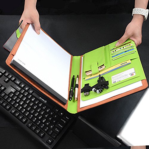 Carpeta Cornmi portapapeles de negocios de piel sint tica tama o A4 carpeta con bloc de notas organizador multifunci n color negro reviews Carpeta Cornmi portapapeles de negocios de piel sint tica tama o A4 carpeta con bloc de notas organizador multifunci n color negro