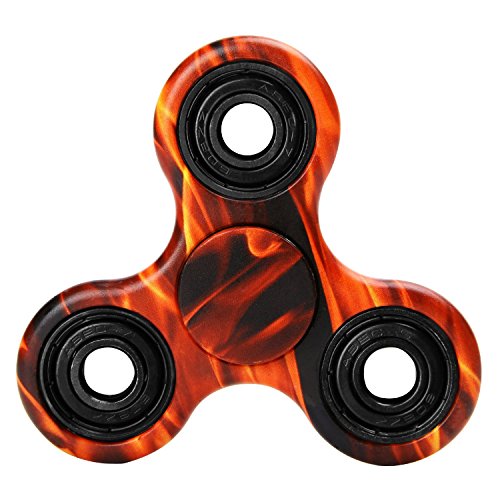 Tri Fidget Hand Finger Spin Spinner Toy for Relieving Stress, Perfect For ADD, ADHD, Anxiety, and Autism Adult Children Camo Style (Fire) Tri Fidget Hand Finger Spin Spinner Toy for Relieving Stress, Perfect For ADD, ADHD, Anxiety, and Autism Adult Children Camo Style (Fire)