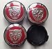Produktbild Neue Jaguar rot 59 MM Legierung Felgendeckel/Radkappen x4, XJ, XF, XS, XK, XK8, XE F Typ – goodealshoop