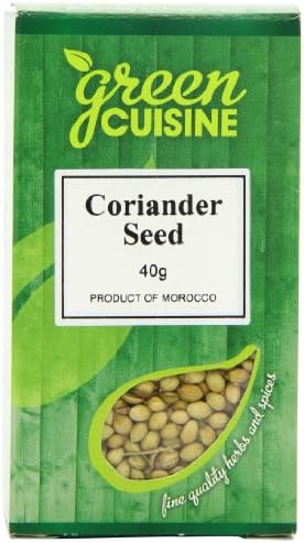 Green Cuisine Coriander Seed 40 g (Pack of 6)