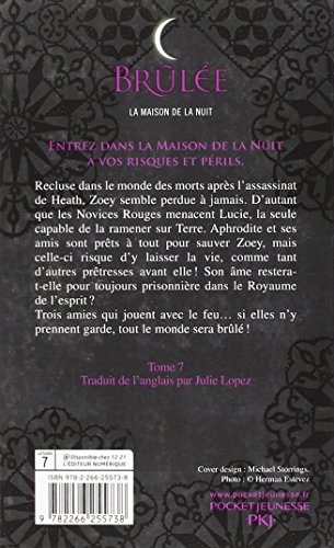 Book's Cover of 7. La Maison de la Nuit : Brûlée (7)