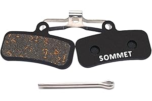 SOMMET Pastiglie freno a disco semi-metallico per Saint BR-M810 M820 Zee BR-M640