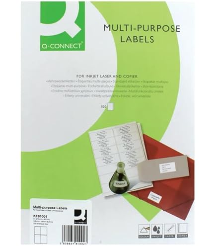 Q-Connect KF01615 Strung Ticket 21x13mm (Pack Of 1000) - White