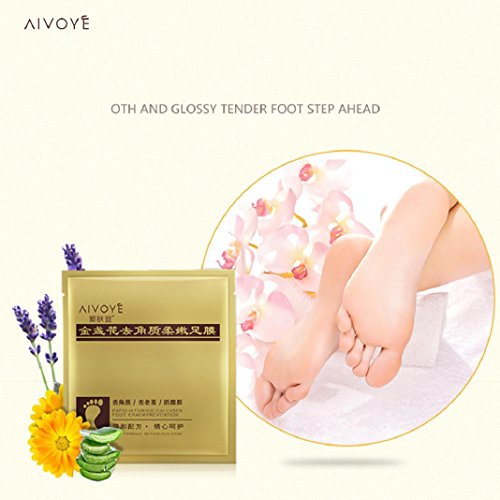 Fuß Maske Exfoliating Peeling Schale Fuß Maske Baby Soft Feet Entfernen Callus Hard Dead Hautpflege Fuß Glättung Maske - 6