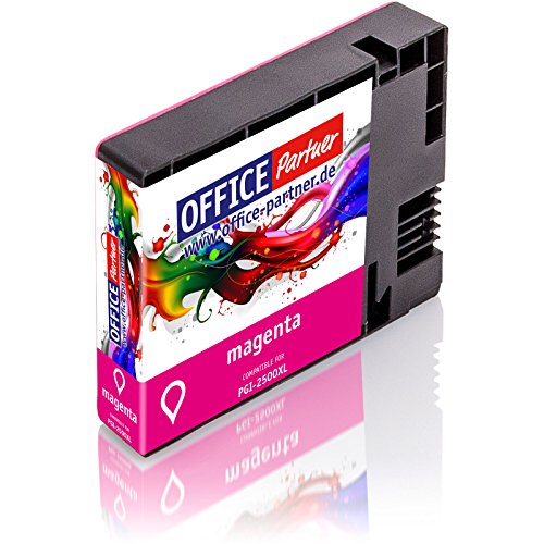5er Multipack kompatible Druckerpatronen zu Canon PGI-2500XL schwarz cyan magenta gelb mit Chip für Canon MAXIFY iB4050 MB5050 MB5350 - 4