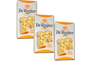 3 X De Ruijter Witte vlokken - Weiße Schokoladen Flocken 200g