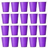 • 50 x estable coloridos y vasos de cartón de alta calidad en brillante colores bonitos colores para bebidas frías y bebidas calientes o también para aperitivos como cacahuetes sal o barras, etc.