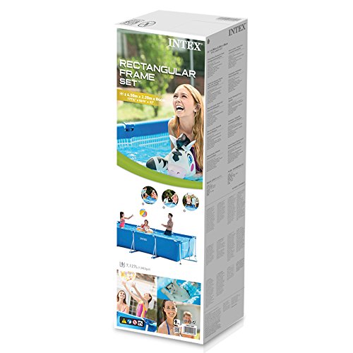 Intex Aufstellpool Frame Pool Set Family, blau, 450 x 220 x 84 cm - 3