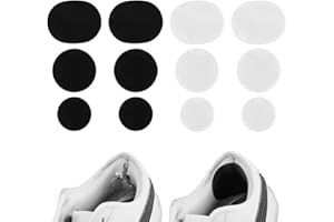WKRTDY Kit 12 Toppe Adesive per Riparare Buchi delle Scarpe - Per Punte e Talloni - Perfette per Scarpe da Ginnastica e Tacchi Alti - Ripara in Modo Facile e Veloce