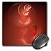 Produktbild Moderne orange Fractal Abstrakt Mystic Kreis – Maus Pad, 8, durch 20,3 cm (MP _ 201031 _ 1)