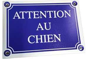 Zolux Plaque Attention au Chien