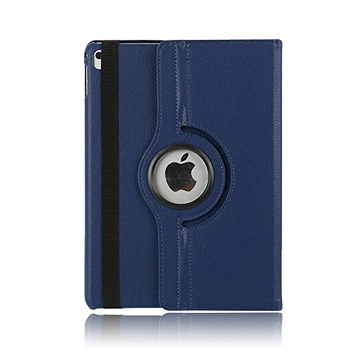 Hülle für iPad 4, elecfan® 360°Grad Drehung Hülle für iPad 2/3/4 Ledertasche lederhülle Case Smart Cover Tasche Flip Case Cover mit Auto Wake up und Standfunktion für iPad 2/3/4 (iPad 2/3/4, Blau) - 7
