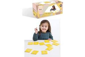 BSM/halilit- Tracer Les Lettres Minuscules Pédagogie Montessori, EF 12063, Ensemble de 28 pièces