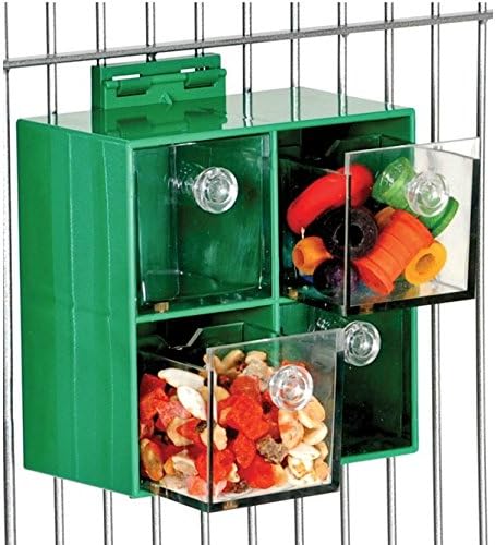 Four Big Drawers Large Bird Foraging Toy Caitec