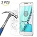 Produktbild Moto G4 Play schutzfolie , ikalula Moto G4 Play Glass Panzerglas 9H Härtegrad Anti-Kratz Displayschutzfolie Schutzfolie Screen Protector Für Moto G4 Play - 2 Pack
