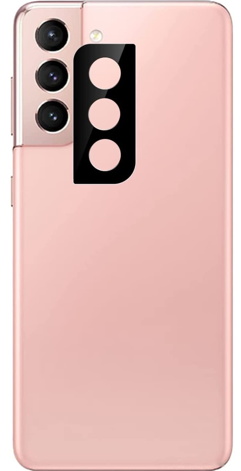 Adass India Back Camera Lens 9H 3D Premium Tempered Glass Guard for Samsung Galaxy S22 [With Photo Friendly Flash Cut]