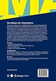 Image de Grundlagen der Organisation: Basiswissen für Studium und Praxis