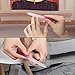 Eggsnow 3PCS Nail files With Case,Crystal Nail File for Manicure and Pedicure,Large ,Medium & Small Glass Nail File Set With Case-Pink