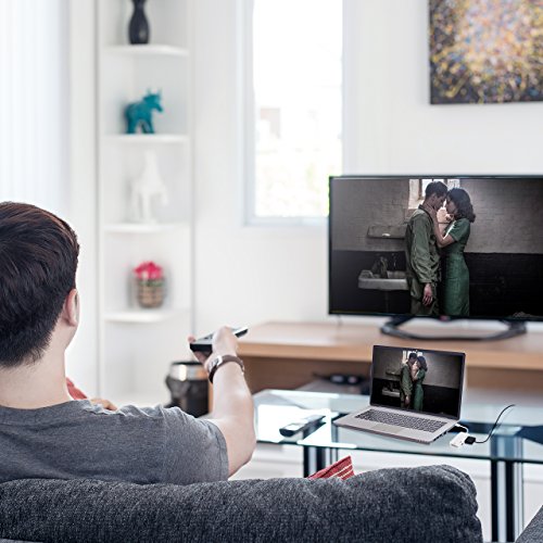 Topop 3 in 1 Thunderbolt Port Mini Displayport auf HDMI DVI VGA Adapter Kabel für Apple MacBook Air, iMac, Mac Book Pro, Mac mini, Microsoft Surface Pro/ Pro 2/ Pro 3, Thinkpad / Carbon/ Touch/ Helix weiß - 4