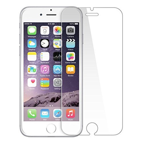 Continu Screen Protector Tempered Glas Hartglas Gehärtetem Glas Schutzfolie Panzerfolie Displayschutzfolie Displayschutz für Apple iPhone 6 Plus, 5.5 Zoll