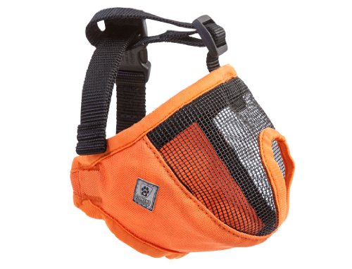 Canine-Friendly-Short-Snout-Dog-Muzzle-Orange