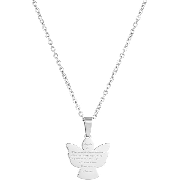 Collana in Argento Angelo Custode - Jewelry