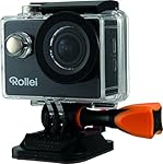 Rollei Actioncam 426 - Full HD Video Resolution 1080p - with Underwater Case up to 40 Meters - Black