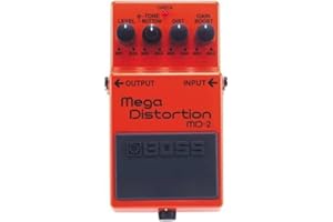 BOSS Md-2 Mega Distortion; Extreme, Low-End Distortion for Modern Metal And Hard Rock