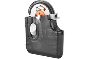 Tihebeyan Automatic Tying Knot Tool, Electric Fishing Hook Tier Quick Knot Machine Fishing Tackle Device,Black,8.4 x 6.5 x 1.75 cm; 110 Grams