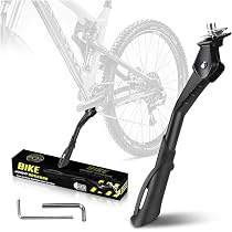 Supporto Laterale Antiscivolo Cavalletto Per Bicicletta Toptrek - Supporto Laterale Regolabile, Per MTB, E-Bike E Bici Da Corsa, Fino A 30 Kg Lega Alluminio - copertina